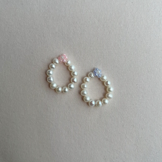 Floral Pearl Ring