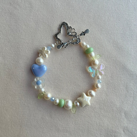 Blue Butterfly Bracelet