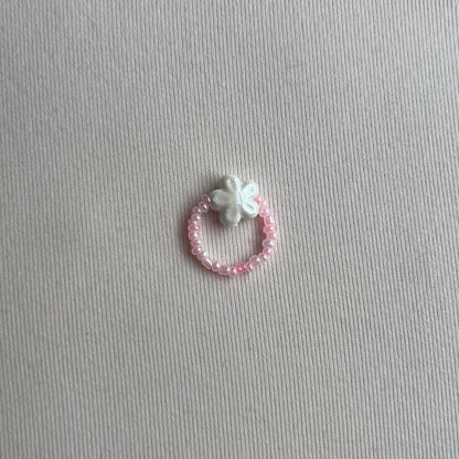 Pink Flower Ring