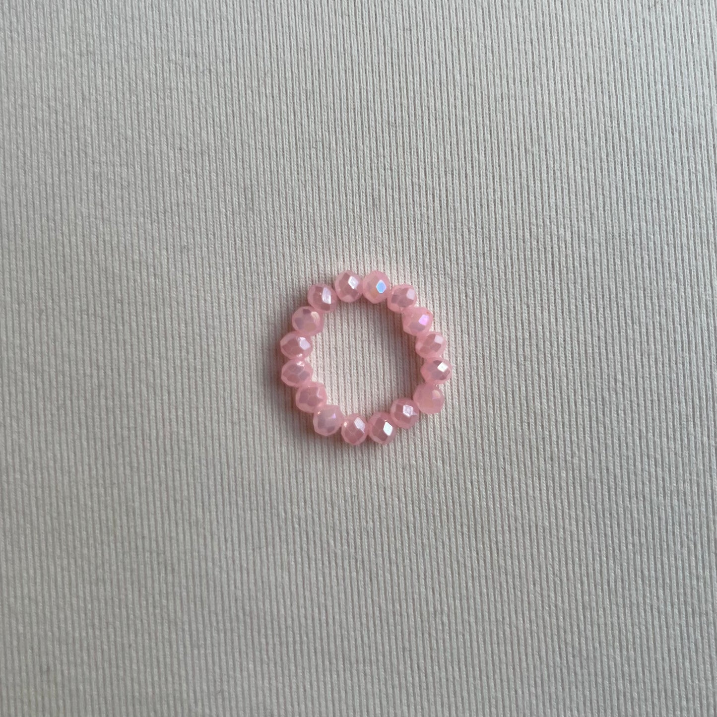 Pink Crystal Ring