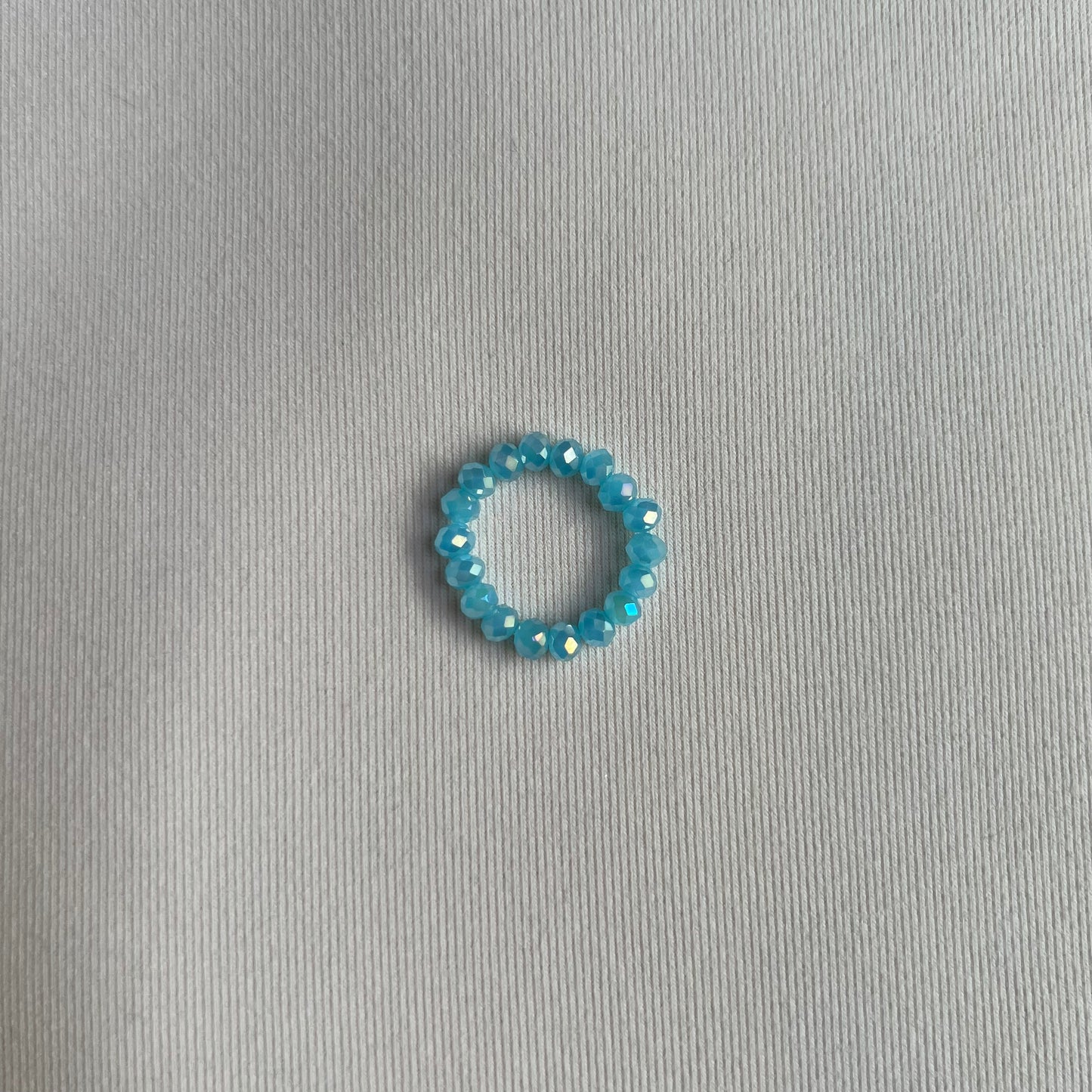 Blue Crystal Ring