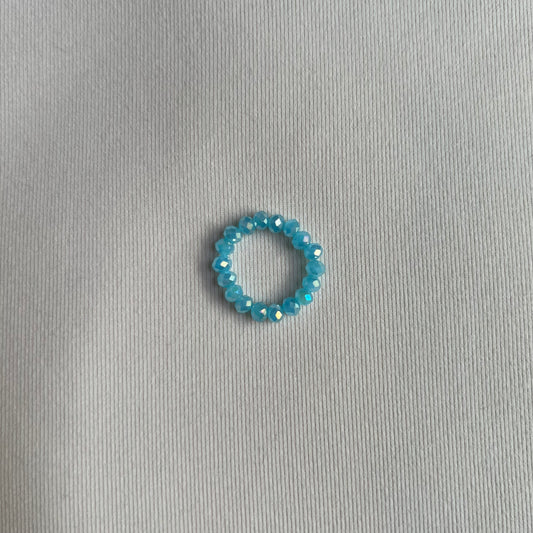 Blue Crystal Ring